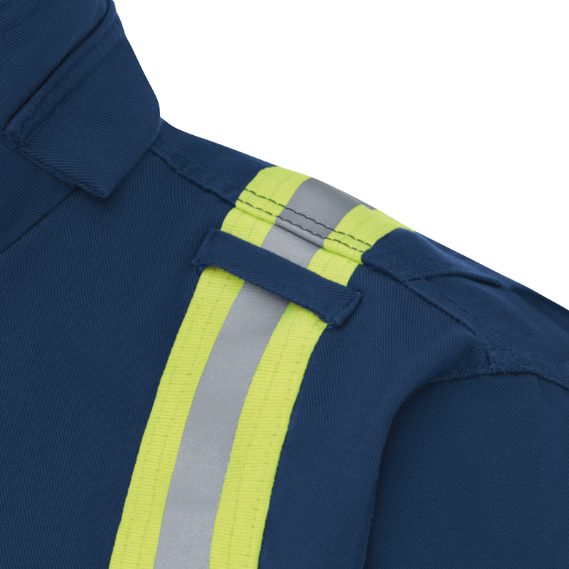 Men's Lined Bomber Jacket with Reflective Trim image number 5