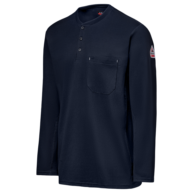 Men's Flex Knit Industrial Henley image number 3