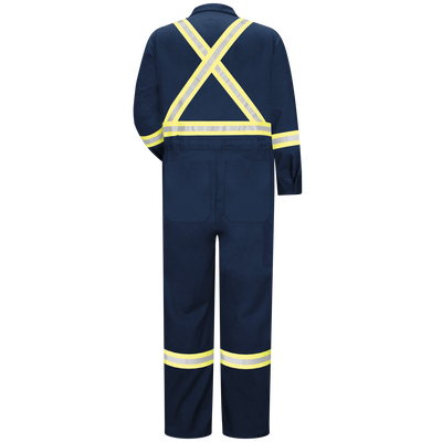 Men's Premium Coverall with Reflective Trim