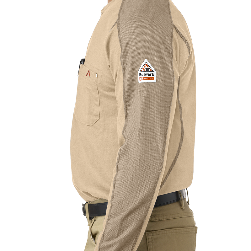Men's Flex Knit Henley image number 9