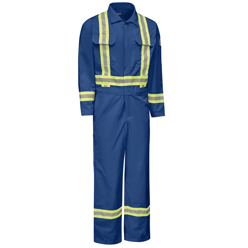 Men's Midweight FR Premium Coverall with Reflective Trim image number 2