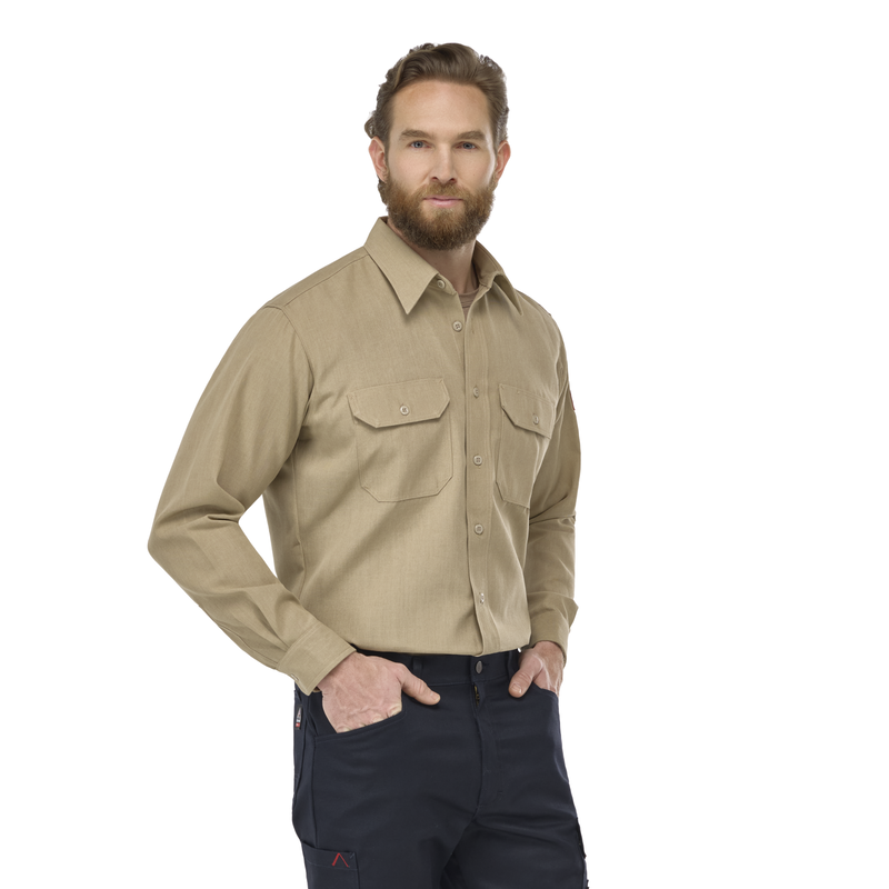Men's Lightweight Nomex&reg; FR Uniform Shirt image number 3