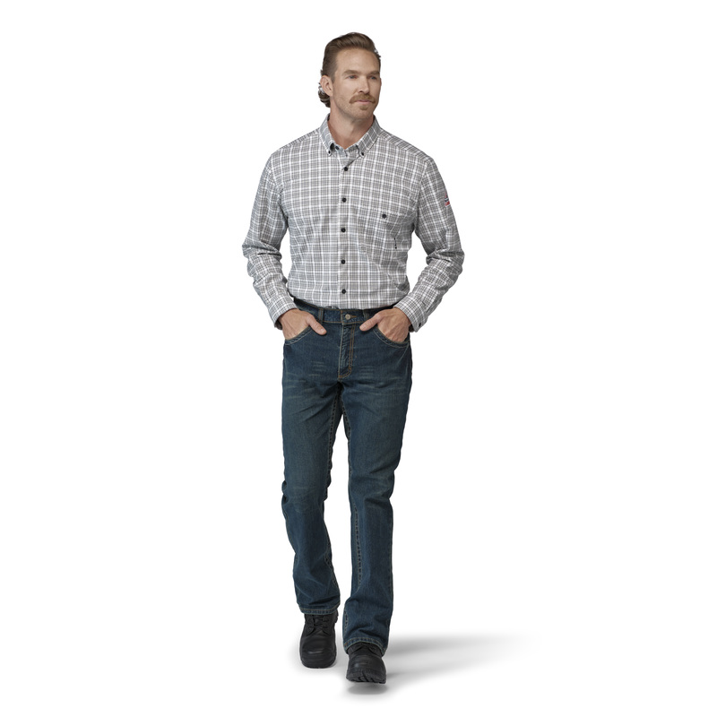 Bulwark FR Flex Knit Button Down Shirt image number 4