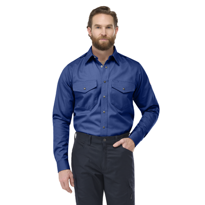 Men's Midweight Excel FR Snap-Front Uniform Shirt
