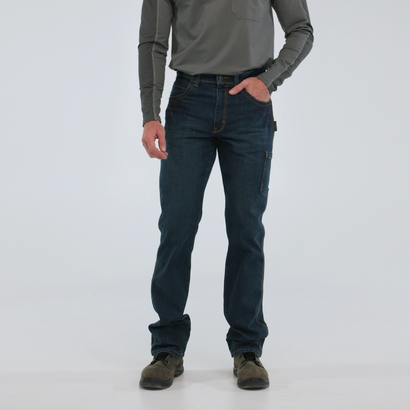 Men's Stretch Denim Dungaree image number 26