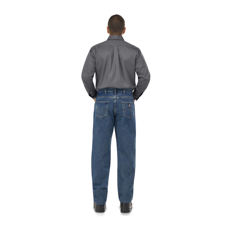 Men's Midweight FR Dress Uniform Shirt image number 3