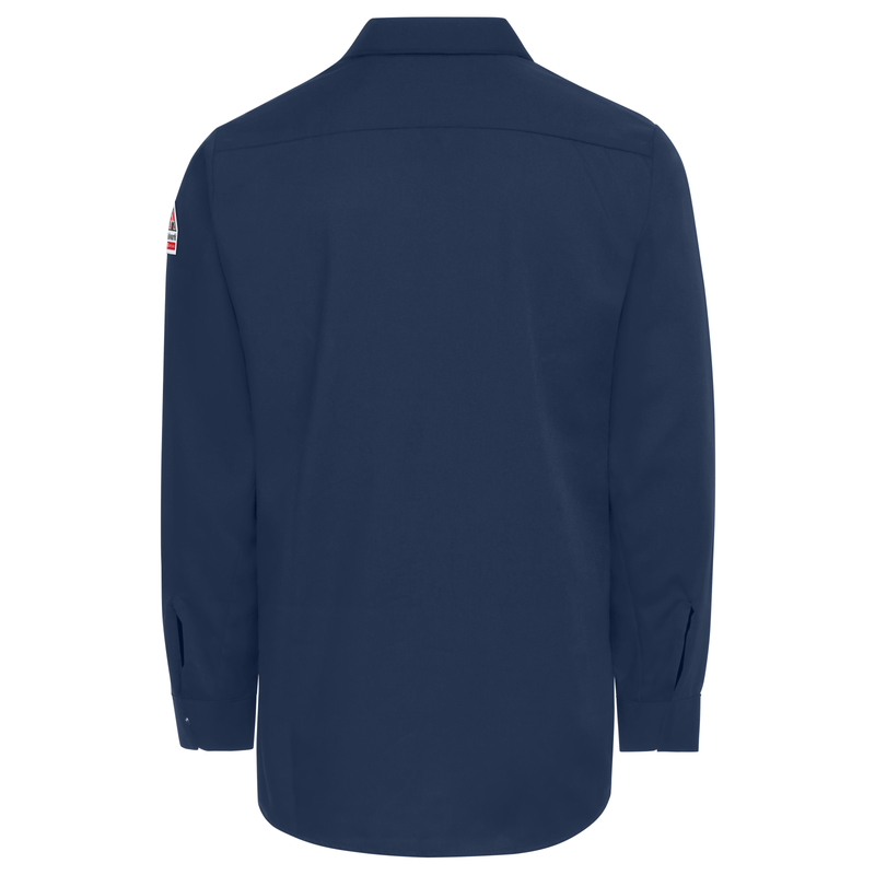 iQ Series® Comfort Woven Men's Lightweight FR Food Processing Shirt image number 1