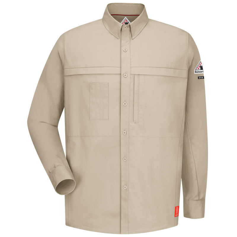 iQ Series Comfort Woven Concealed Pocket Men's Shirt image number 0