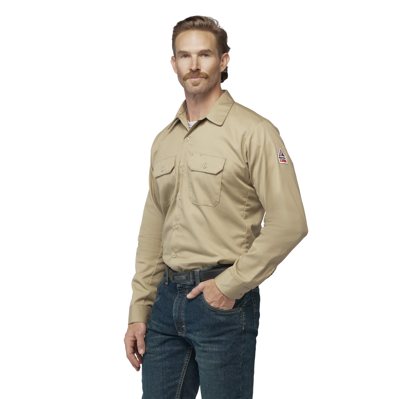 Men's Midweight Excel FR Work Shirt image number 3