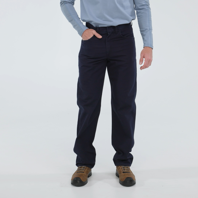 Men's Loose Midweight Canvas FR Jean image number 23