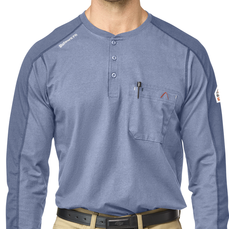 Men's Flex Knit Henley image number 10