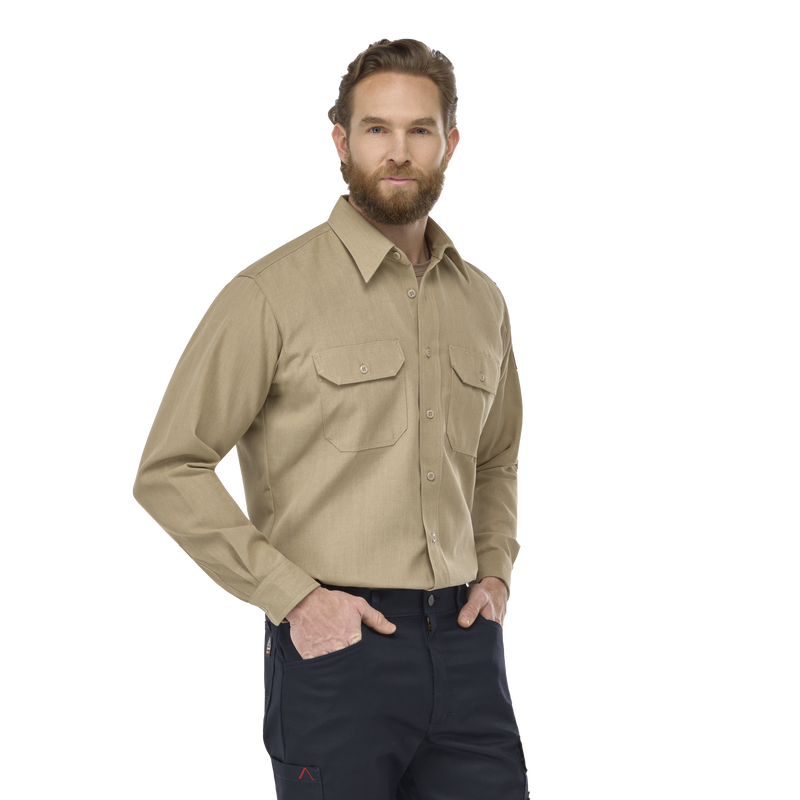 Men's Lightweight Nomex&reg; FR Uniform Shirt image number 3