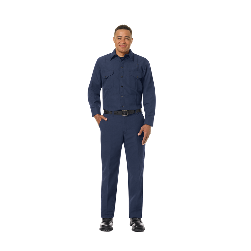 Male Non-FR 100% Cotton Classic Fire Chief Pant image number 4