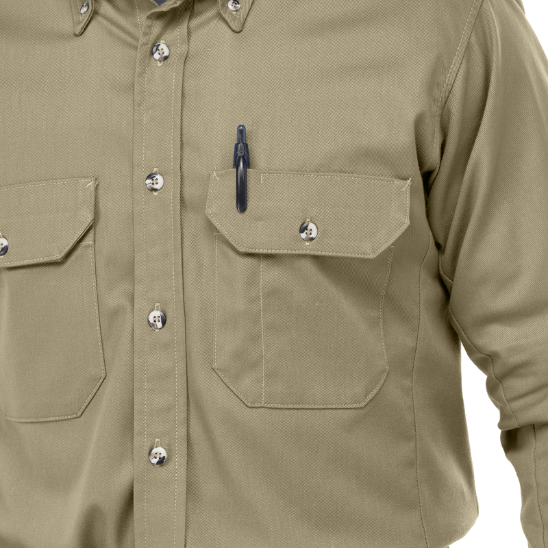 Men's Midweight FR Dress Uniform Shirt image number 9