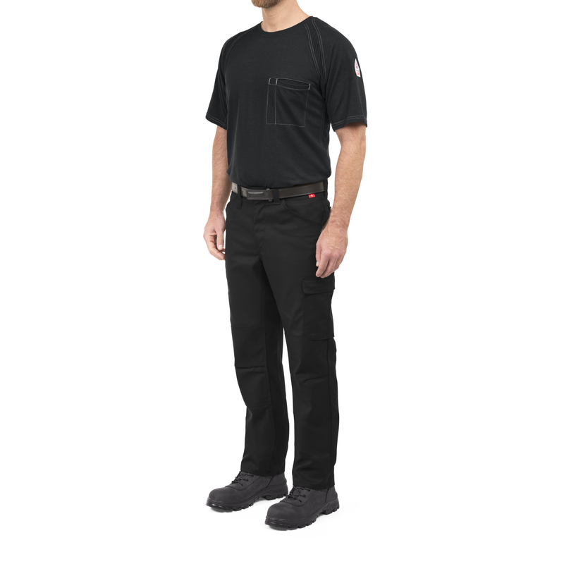 iQ Series® Comfort Knit Men's FR Short Sleeve T-Shirt image number 6