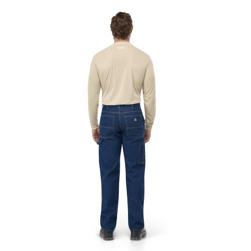 Men's Heavyweight Excel FR Denim Dungaree image number 7