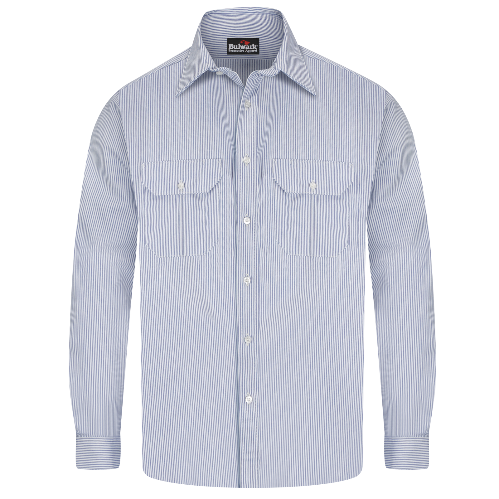 Men S Midweight Fr Striped Uniform Shirt Bulwark Fr