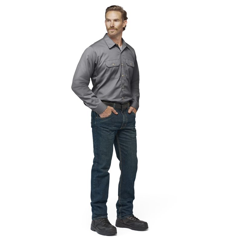Men's Midweight Excel FR Work Shirt image number 5