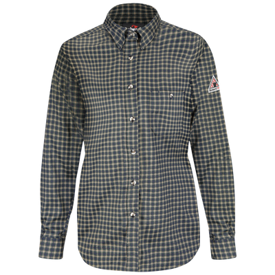 Women's Lightweight Excel FR Plaid Dress Shirt