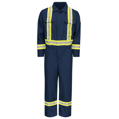 Men's Midweight Nomex FR Premium Coverall with CSA Compliant Reflective Trim