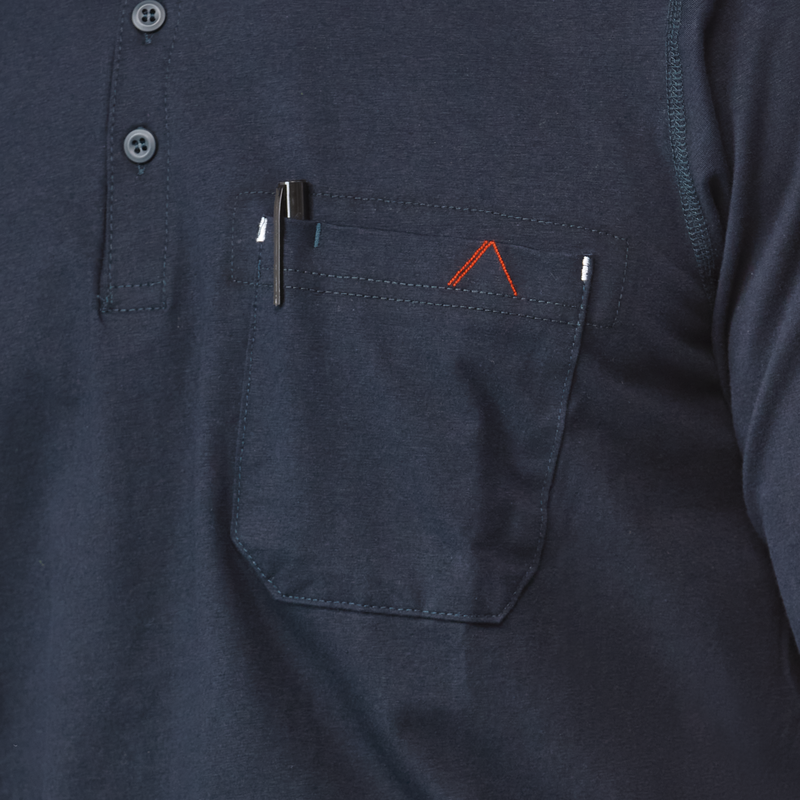 Men's Flex Knit Henley image number 9