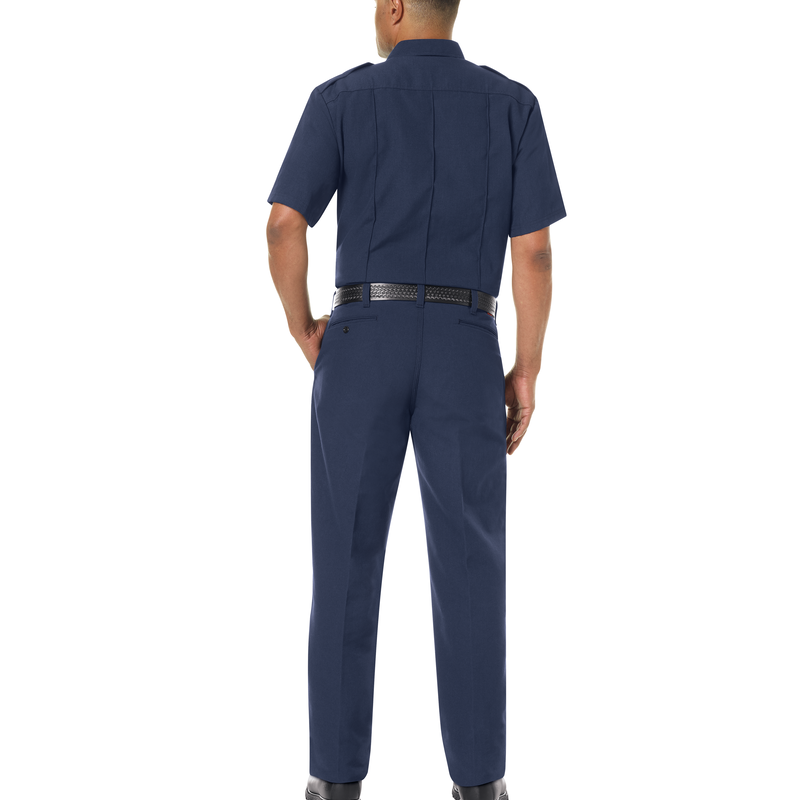 Men's Classic Short Sleeve Fire Officer Shirt image number 4