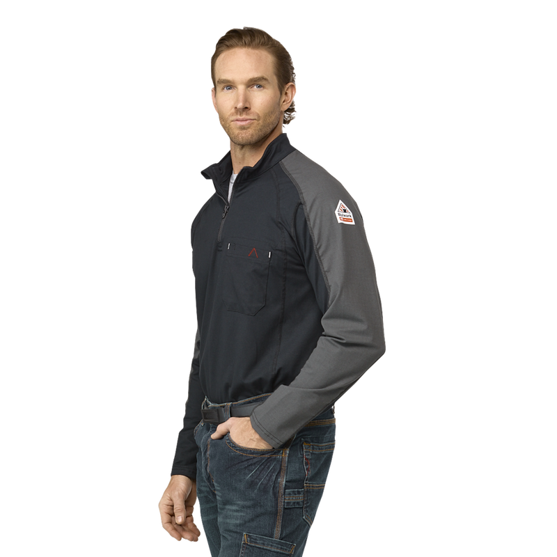 Men's 1/4 Zip Flex Knit image number 2