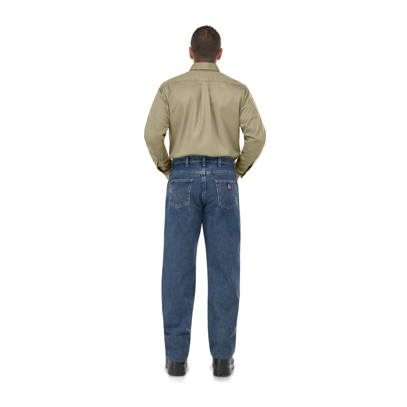 Men's Midweight FR Dress Uniform Shirt image number 3