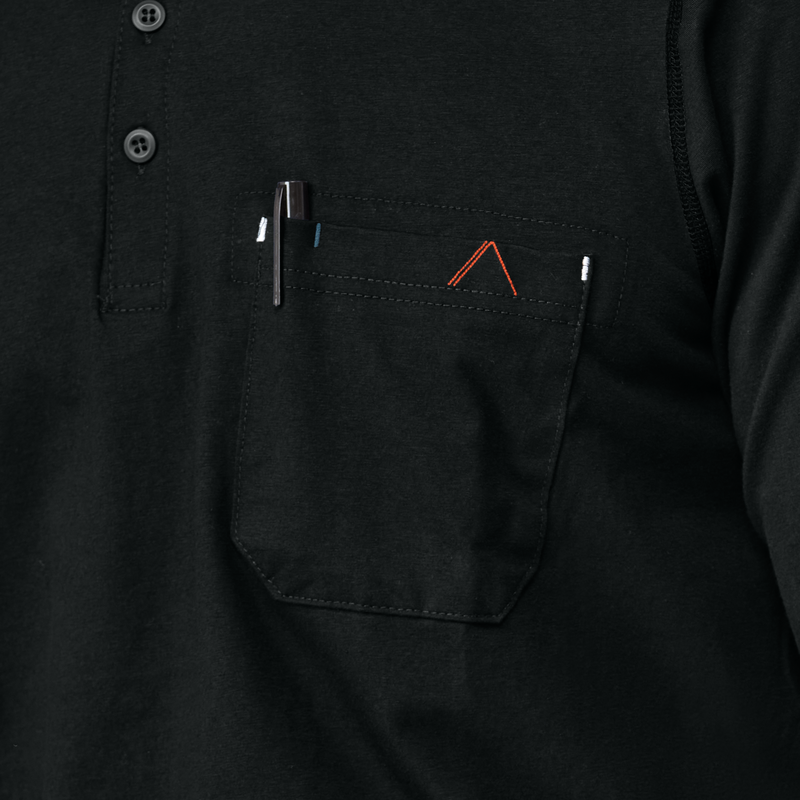 Men's Flex Knit Henley image number 10