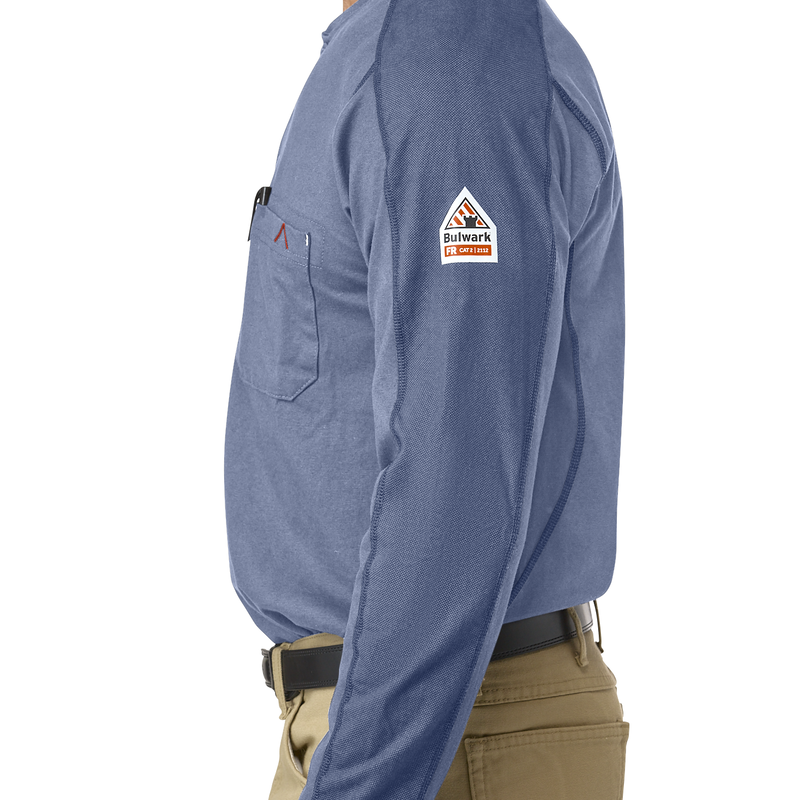 Men's Flex Knit Henley image number 9