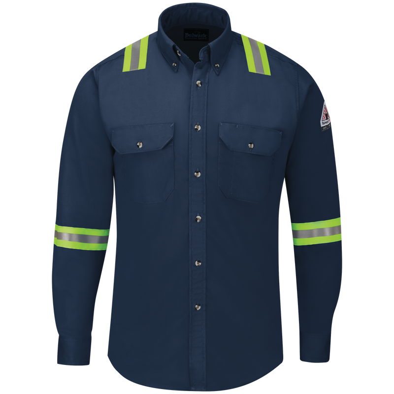 Men's Midweight FR Enhanced Visibility Shirt image number 0