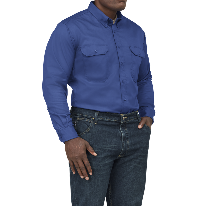 iQ Series&reg; Men's Midweight Comfort Woven Shirt image number 3