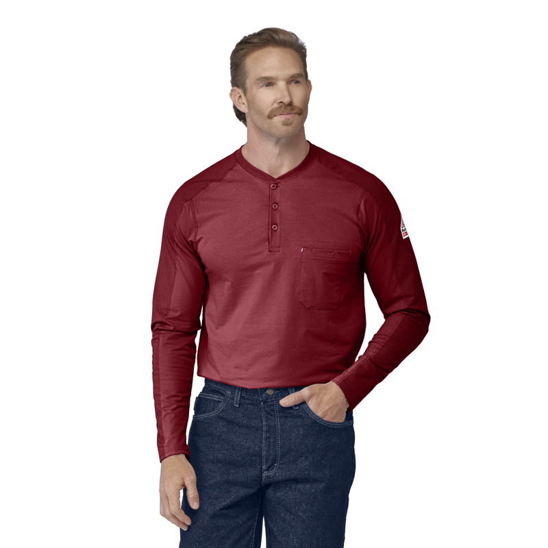 Men's Flex Knit Henley image number 0