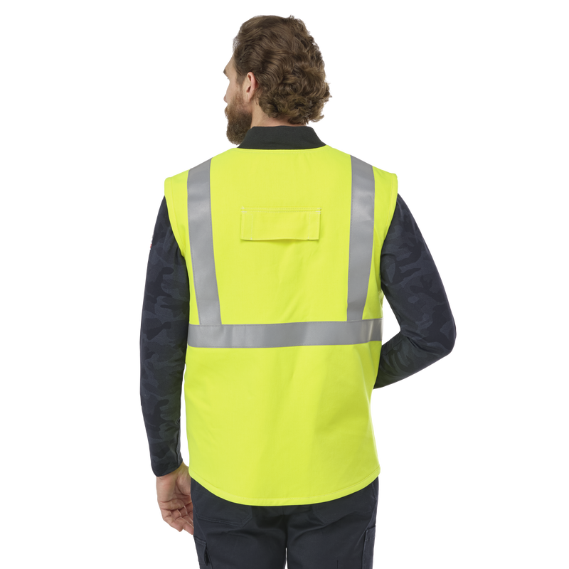 Men's FR Hi-Visibility Insulated Vest image number 1
