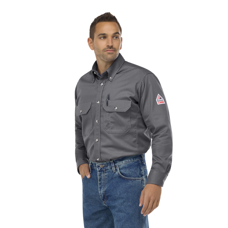 Men's Midweight FR Dress Uniform Shirt image number 3