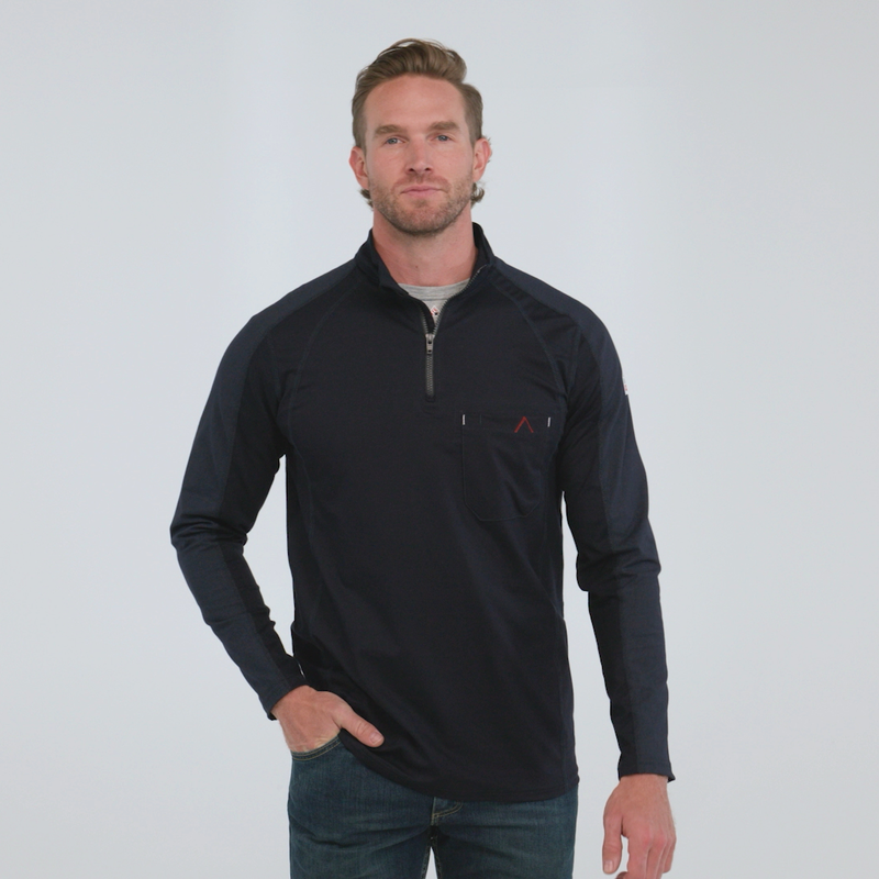Men's 1/4 Zip Flex Knit image number 18