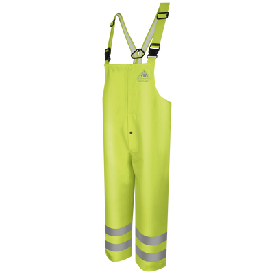 Men's FR Hi-Visibility Rain Bib Overalls