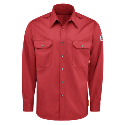 iQ Series® Men's Midweight Comfort Snap-Front Woven Shirt