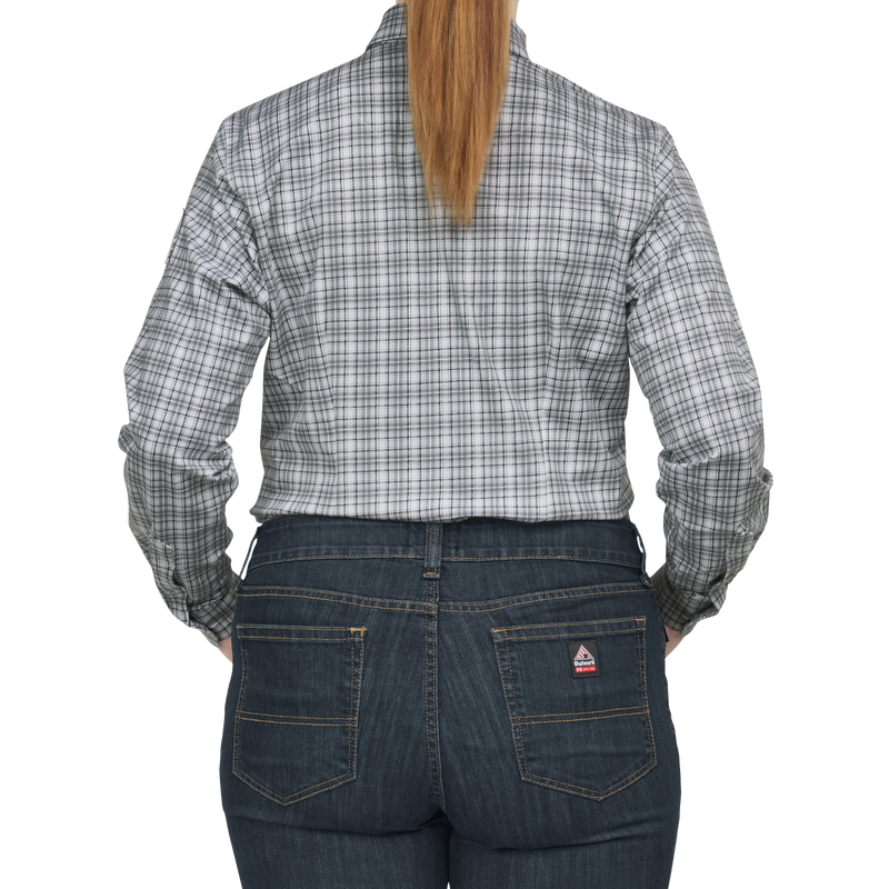 Bulwark FR Women's Flex Knit Button Down Shirt image number 1
