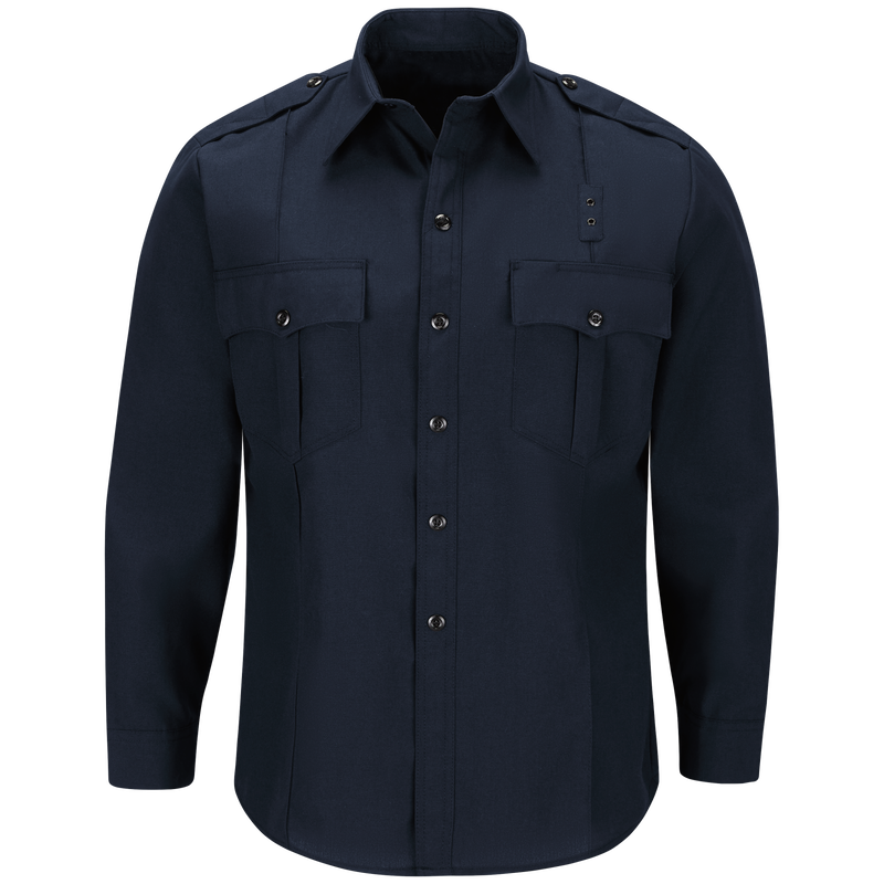 Men's Classic Long Sleeve Fire Officer Shirt image number 0