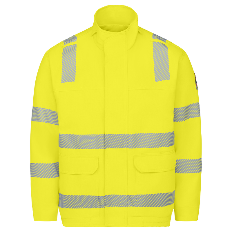 Hi-Visibility Lined Bomber Jacket image number 0