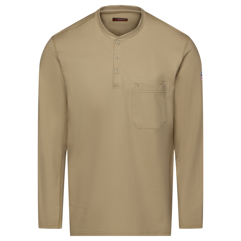 Men's Flex Knit Industrial Henley image number 0