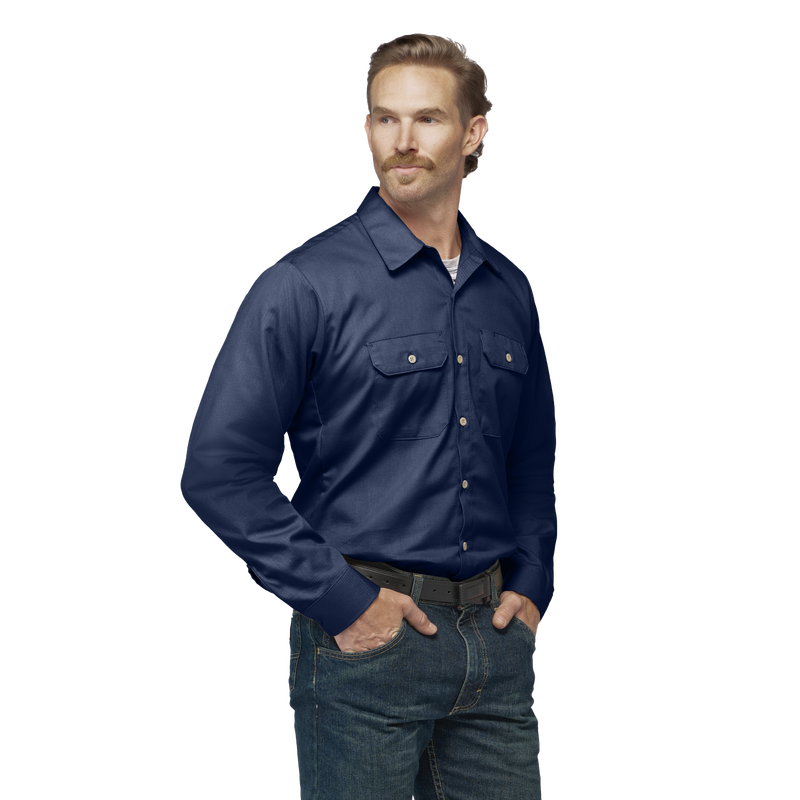 Men's Midweight Excel FR Work Shirt image number 3