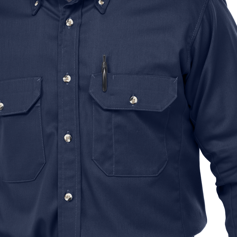 Men's Midweight FR Dress Uniform Shirt image number 8