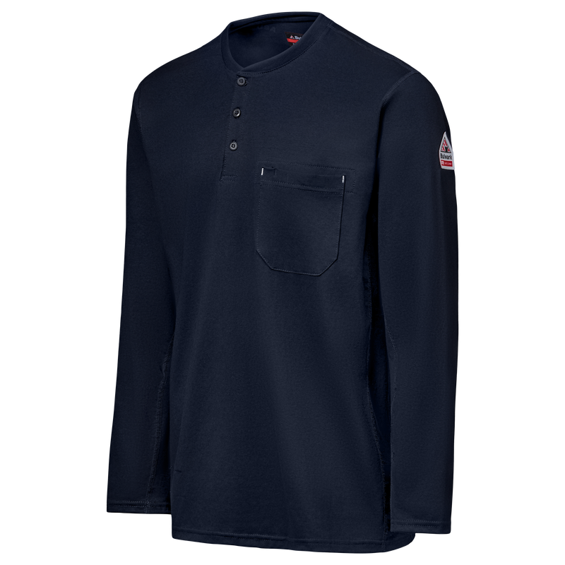 Men's Flex Knit Industrial Henley image number 3
