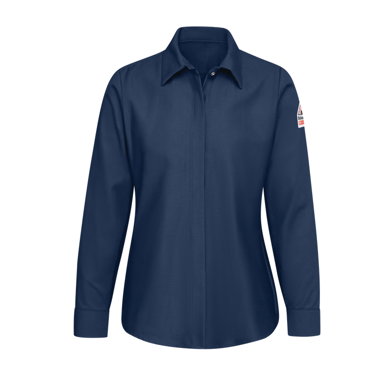 Women's Pocketless Work Shirt Bulwark® FR