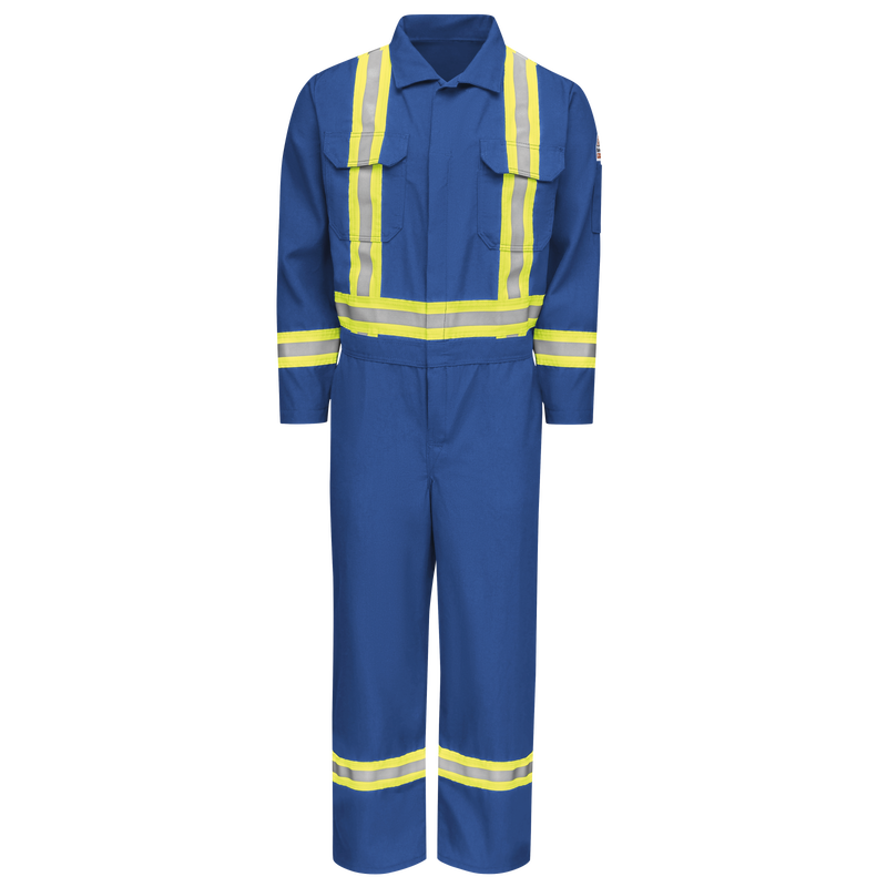 Men's Midweight Nomex FR Premium Coverall with CSA Compliant Reflective Trim image number 0
