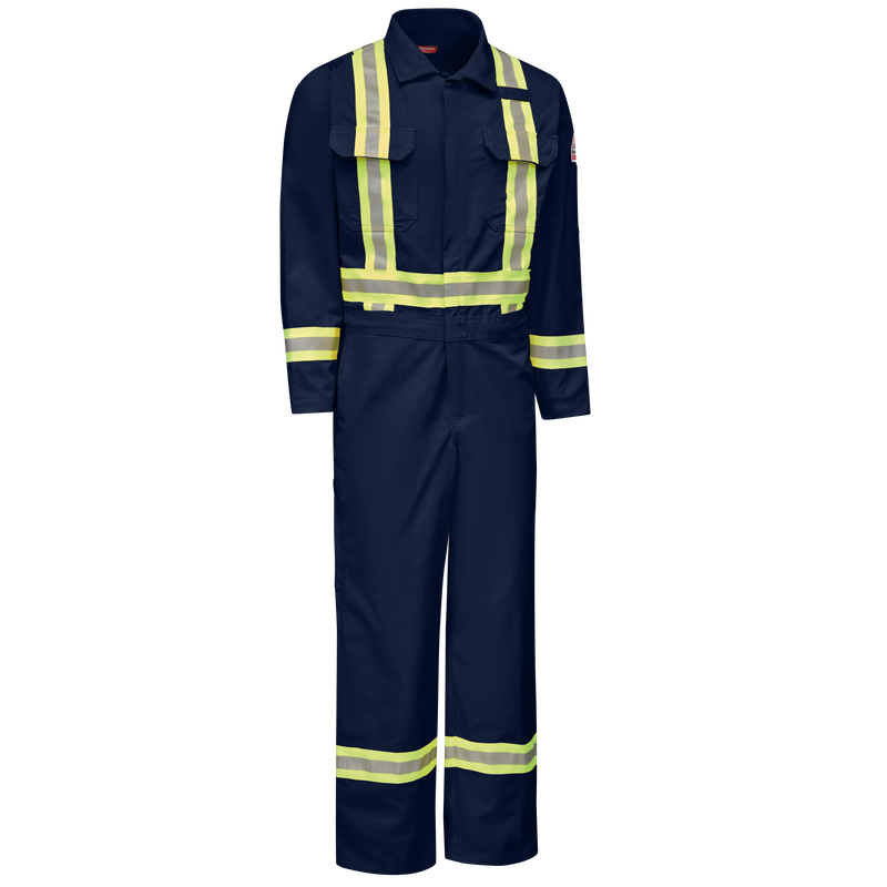 Men's Midweight FR Premium Coverall with Reflective Trim image number 3