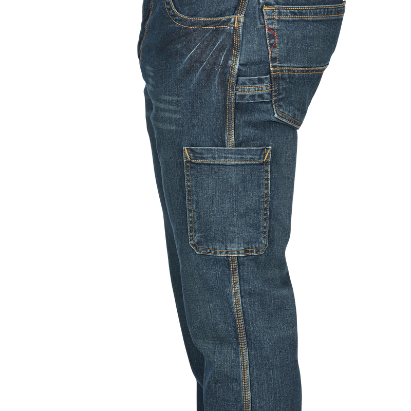 Men's Stretch Denim Dungaree image number 13