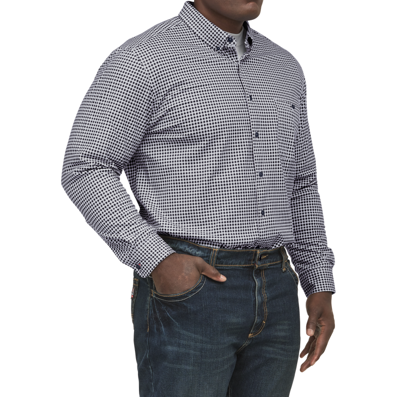 Bulwark FR Flex Knit Button Down Shirt image number 3